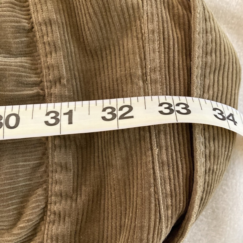 Vtg Polo Ralph Lauren Corduroy Elbow Patch Shirt Mens Large Brown Distressed 90s - Picture 14 of 14